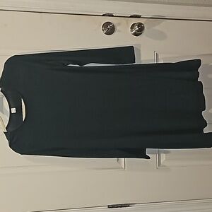 Large Green Old Navy Long Sleeve Swing Dress